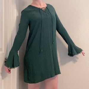 Green Mini Dress